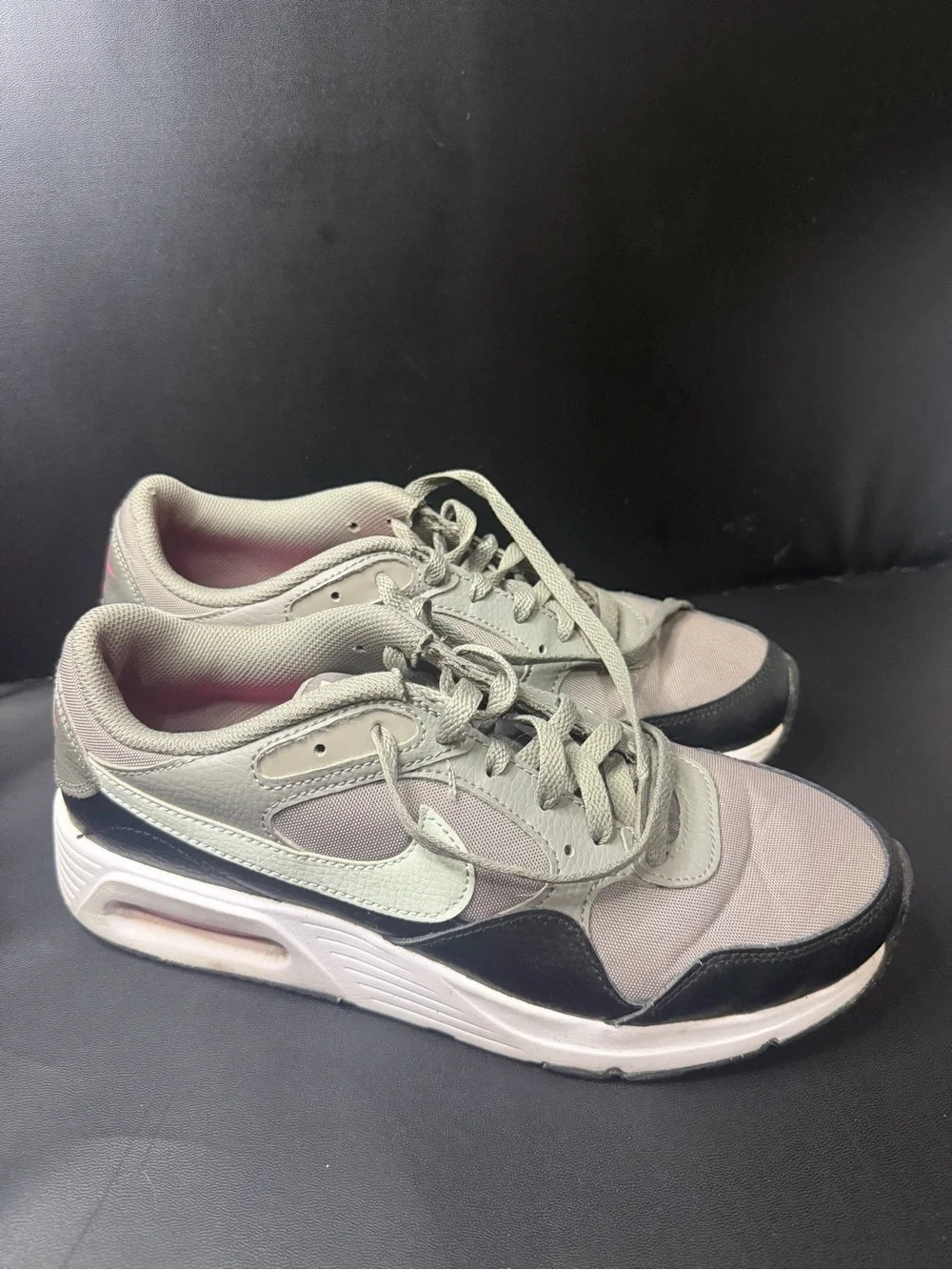 Nike Air Max SC Grey and Pink Sneakers